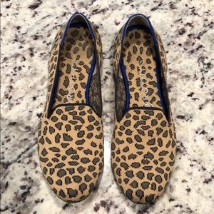 Rothy’s leopard print loafers